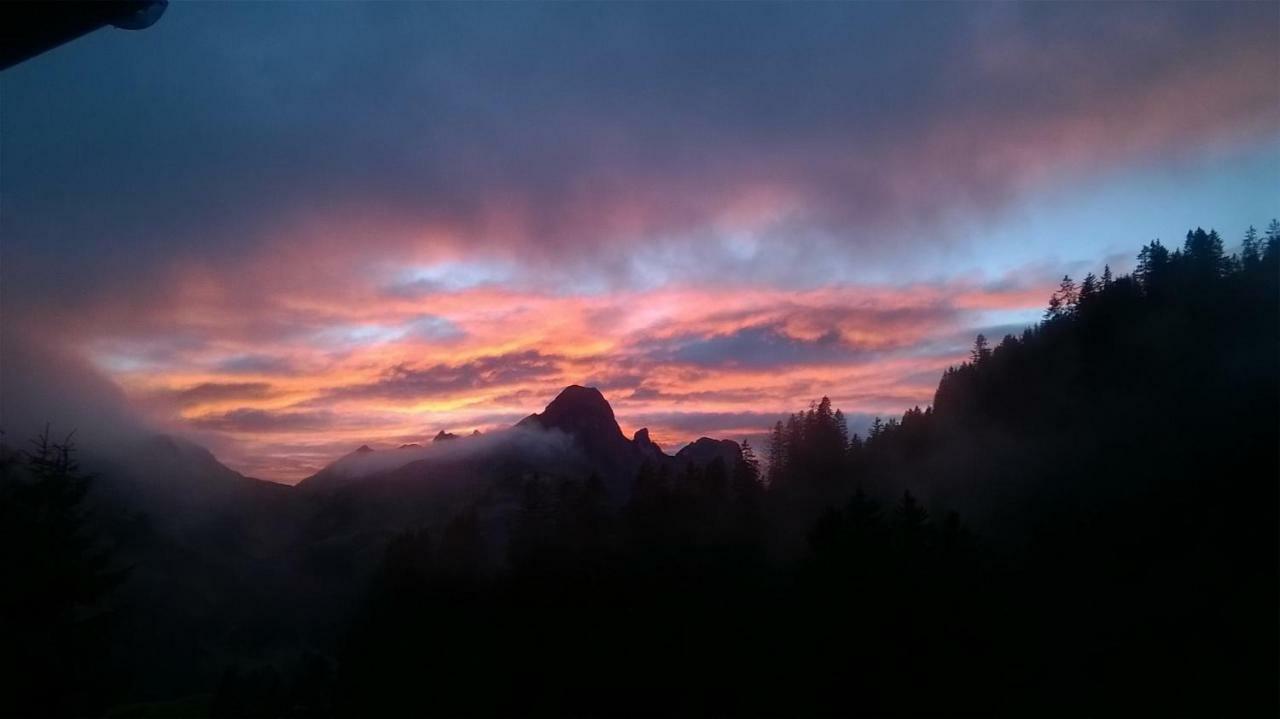 Schröcken Haus Berghof Bed & Breakfast エクステリア 写真